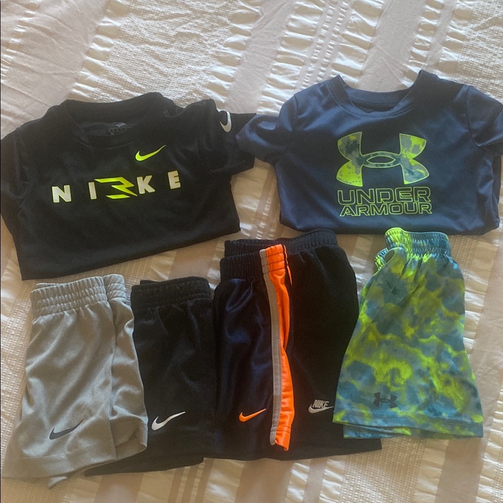 Nike and Under Armour Kids' Activewear Set